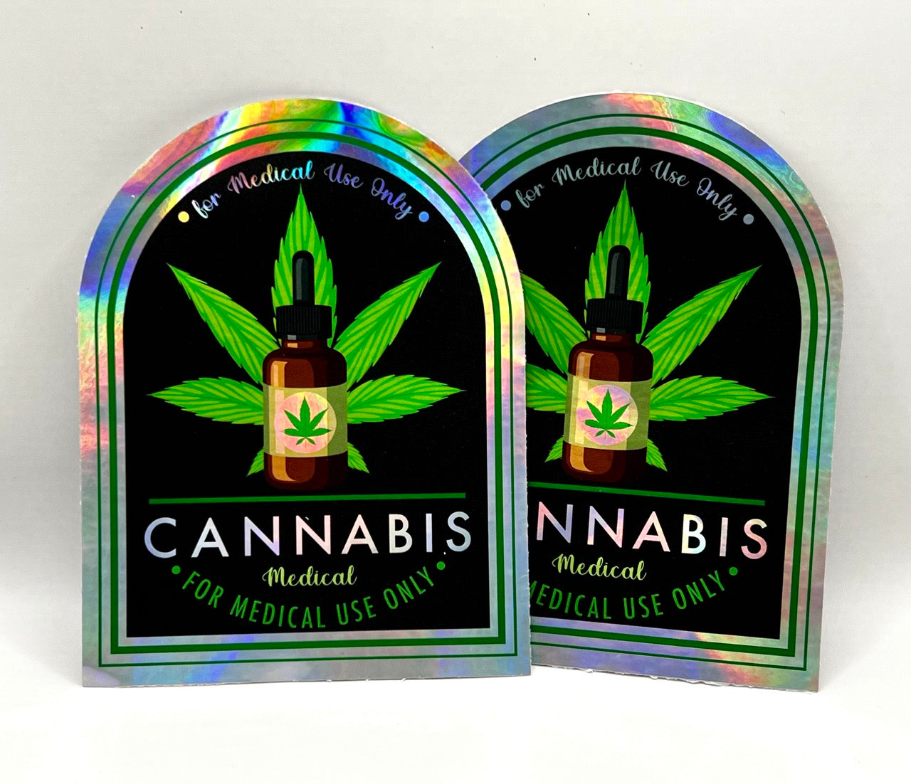 Stickers de Vinil Holográfico Premium