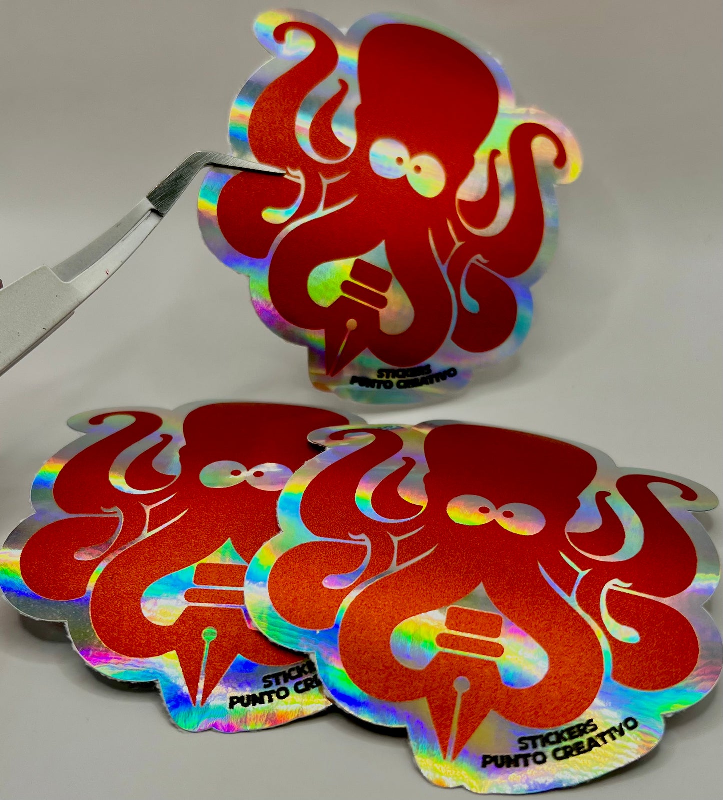 Stickers de Vinil Holográfico Premium