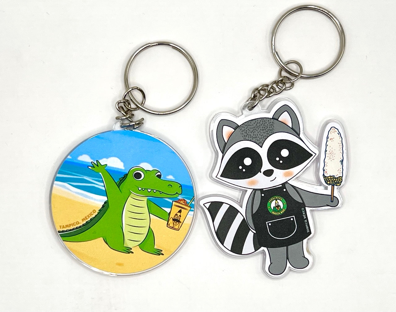 Llaveros de acrílico personalizados con tu logo