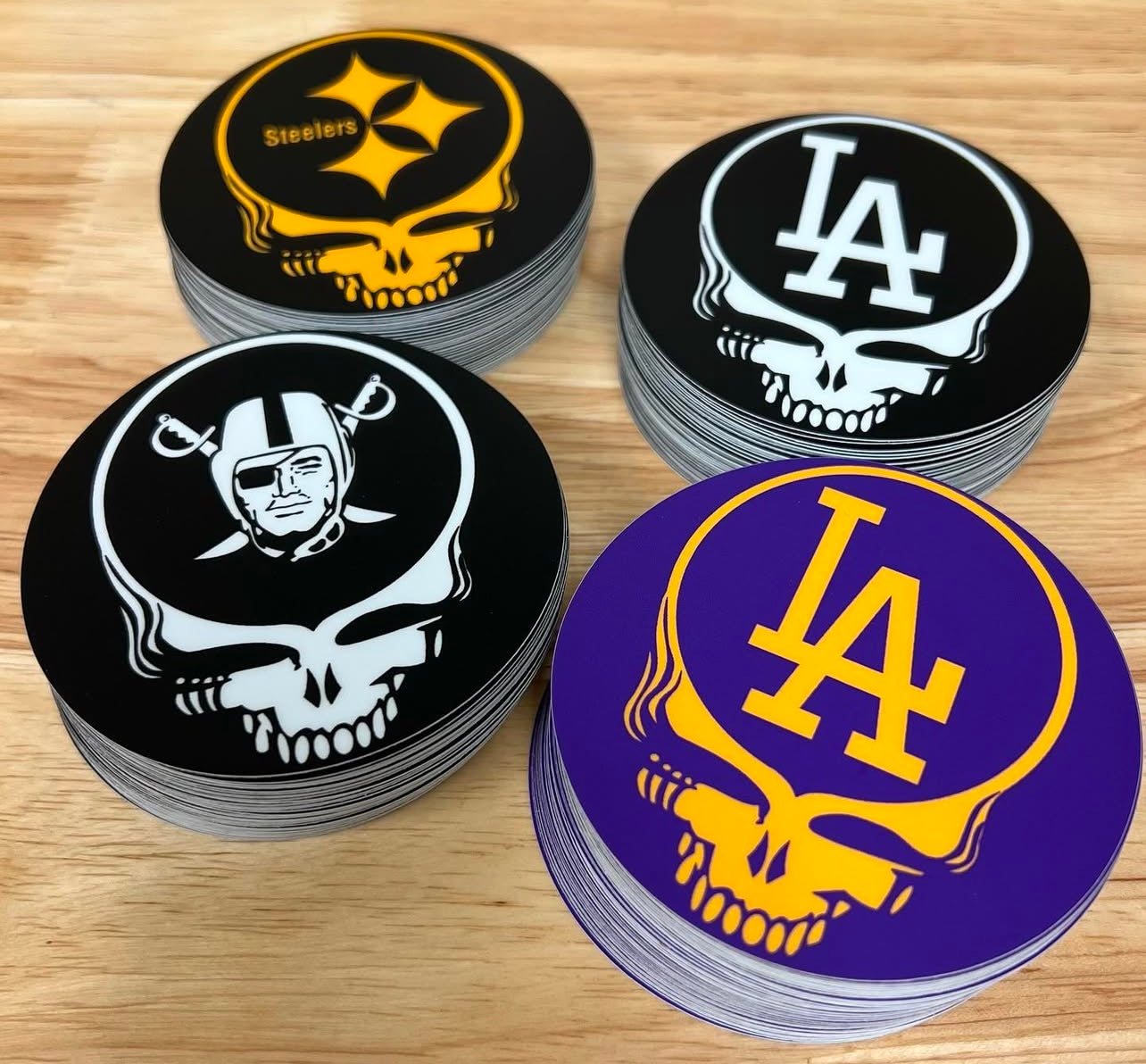 Stickers de Vinil Blanco Premium