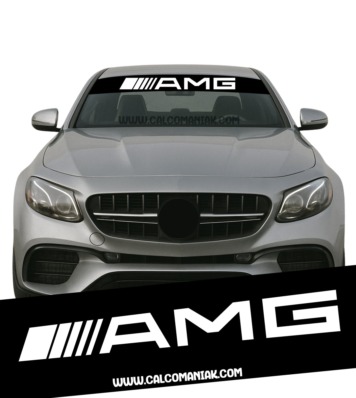 Calcomania Parabrisas Cubresol Compatible con AMG
