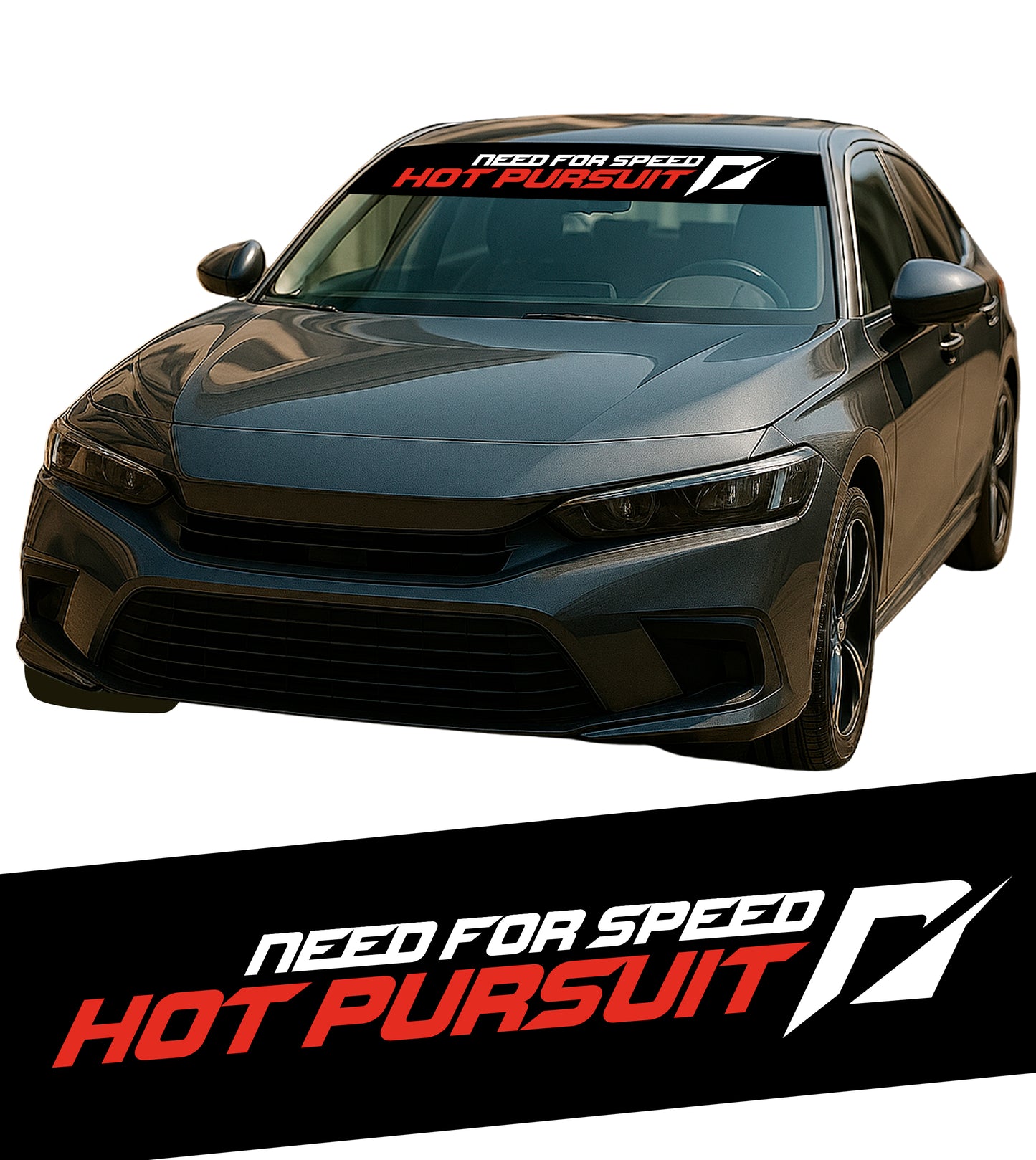 Calcomania Parabrisas Need for speed hot pursuit