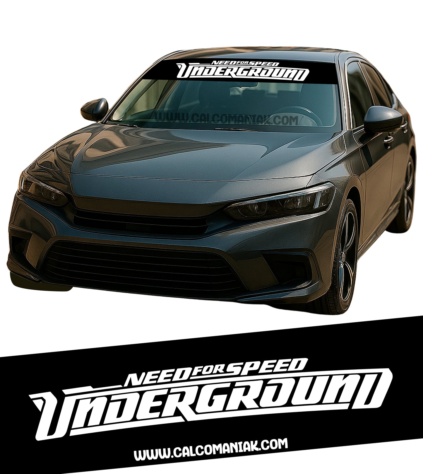 Calcomania Parabrisas Need for speed Underground