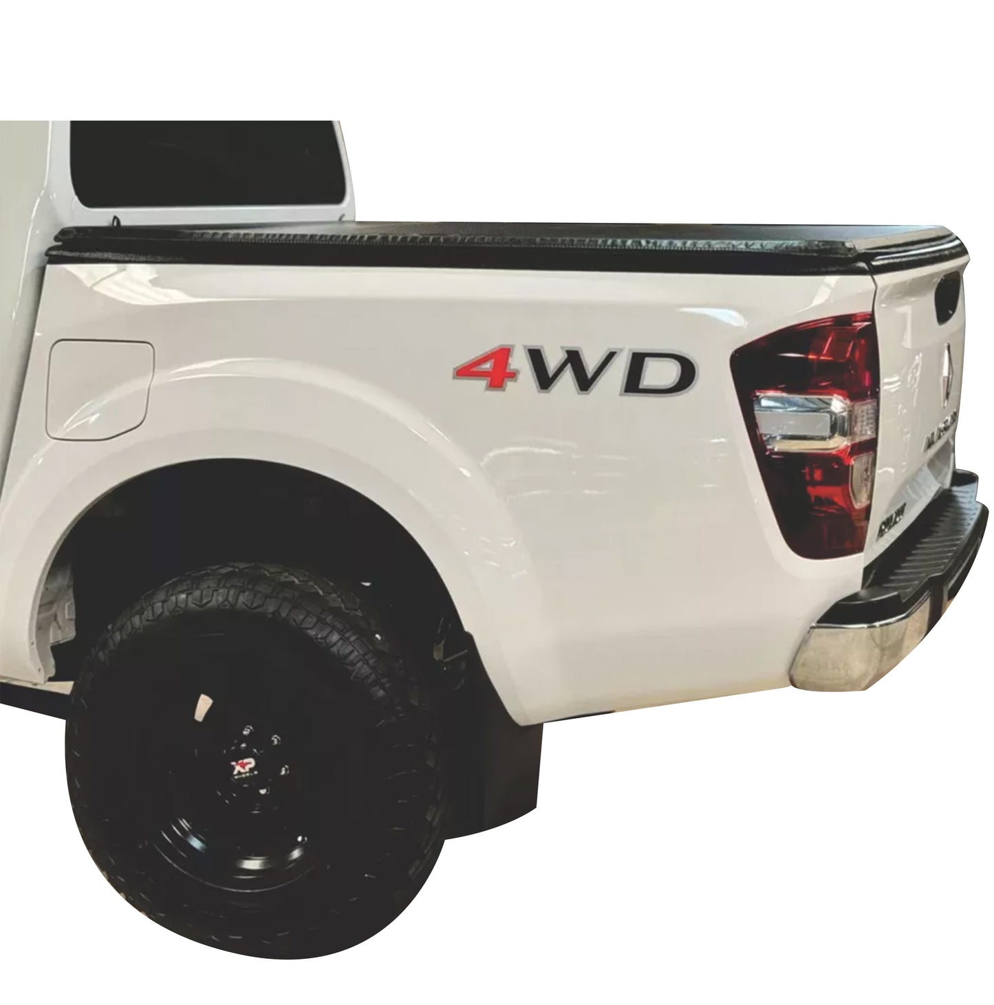 Calcomanias Costados caja 4WD compatible con Frontier Nissan
