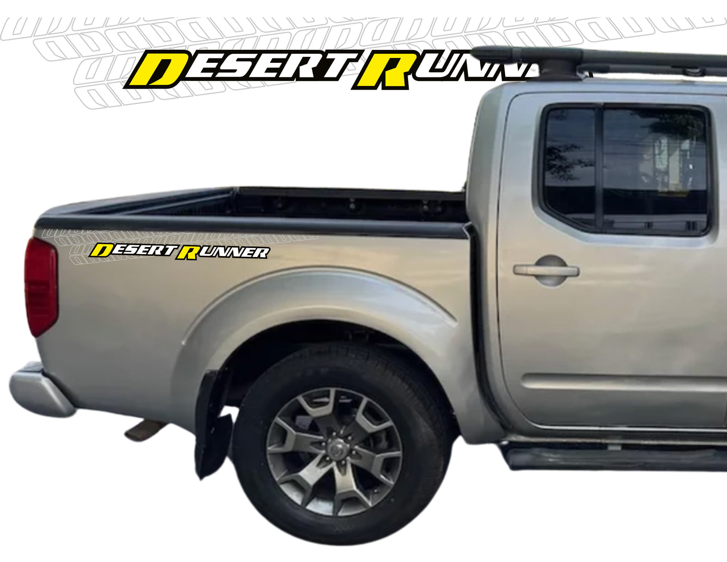 Calcomanias Desert Runner Caja Costados compatible con Nissan Frontier