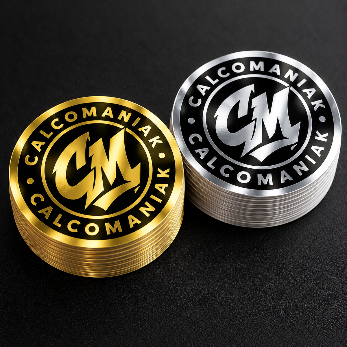 Calcomanías Metalizadas