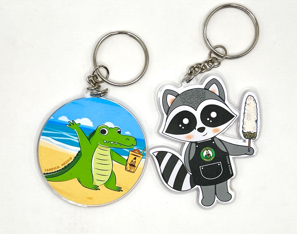 Llaveros de acrílico personalizados con tu logo