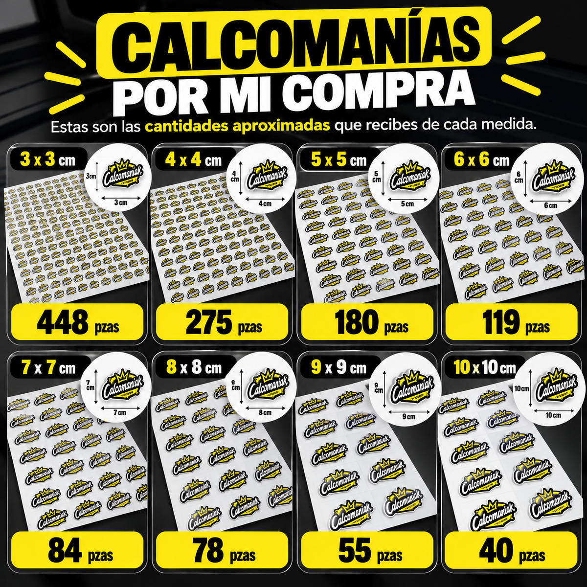 Etiquetas de Vinil Metalizado